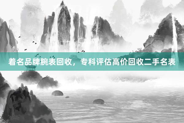 着名品牌腕表回收，专科评估高价回收二手名表